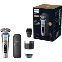 Philips Elektrorasierer Series i9000 Prestige Ultra XP9404/46, Aufsätze: 1, mit SkinIQ Technologie, inkl. UV-Ladecase, 1 Kartusche