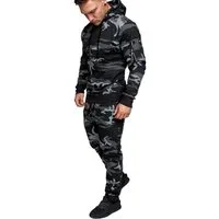 Amaci&Sons Trainingsanzug TOLEDO, Herren Cargo Stil Sportanzug Jogginganzug Sporthose Hoodie