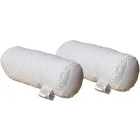 Betten Hofmann Stützkissen 2 Stück Betten Hofmann orthopädische Relax Nackenrollen versteppt RV, 2-tlg., 2-tlg., mit Reißverschluss zur individuellen Anpassung, made in Germany