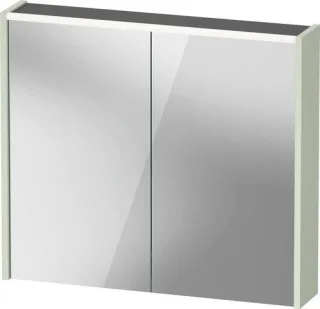 Duravit D-Code Spiegelschrank mit LED Beleuchtung Türen 2, DC71060HHHH1000