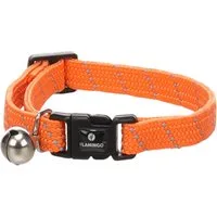 Flamingo Katzen-Halsband Kätzchen Halsband Elza orange
