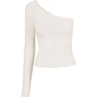 URBAN CLASSICS Langarmshirt Urban Classics Damen Ladies Asymmetric Longsleeve (1-tlg)