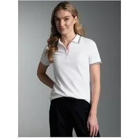 Trigema Poloshirt TRIGEMA Polo Shirt in Kontrastfarbigen Akzenten (1-tlg)