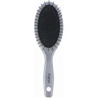 PARSA Beauty Haarbürste PARSA Beauty ESSENTIAL Haarbürste oval klein Metallpins grau