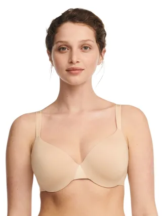 Chantelle Lingerie - Essentiall Bedeckender T-Shirt-BH Golden Beige - Gr. - 75 B