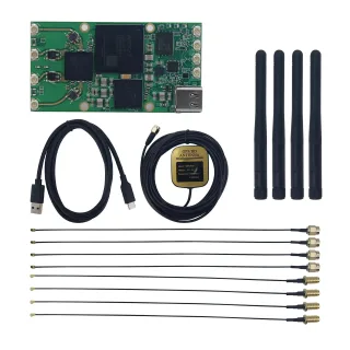 HamGeek TinyB210 70MHz-6GHz Software Defined Radio SDR Development Board Support for Linux System