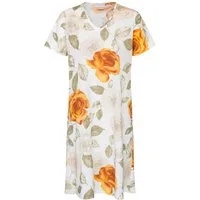 HUTSCHREUTHER Nachthemd Damen Schlafshirt mit kurzem Arm modisch (1-tlg) Modisches Design