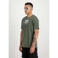 Alpha Industries T-Shirt Satin Logo T-Shirt