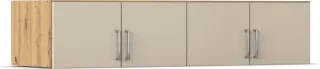 rauch Aufsatzschrank "Gamma" Breiten 91/136/181/226 cm, in 4 Griffvarianten, für eine maximale Nutzung der Deckenhöhe, viele Farben MADE IN GERMANY