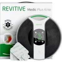REVITIVE EMS-Fußmassage-Gerät Medic Plus Knie Durchblutungs-Stimulator, Lindert Beschwerden, schlechte Durchblutung, Schwellungen, Krämpfe