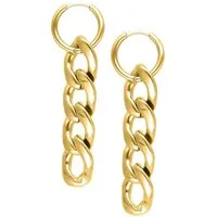 Wildcat Paar Creolen Little Chunky Hoops, wasserfest, langlebig, hautverträglich