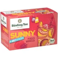 Bünting Tee Tee, Bünting Tee Bio Sunny Orange 20x2,5g fruchtig aromatisch Packung 50g