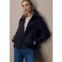 STREET ONE Kurzjacke Abnehmbarer Kragenbesatz