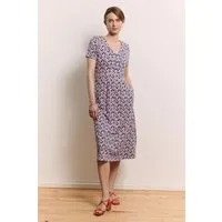 Tranquillo Sommerkleid Feminines Jerseykleid Doroo aus Bio-Baumwolle GOTS-zertifizierte Bio-Baumwolle