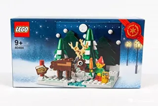LEGO Exklusiv Set Vorgarten des Weihnachtsmanns Limitiert 317 Teile
