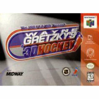 Wayne Gretzkys 3D Hockey N64 - ohne Anleitung & Verpackung [Nintendo 64]