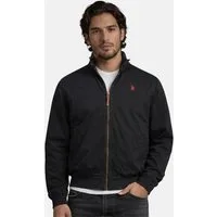 U.S. Polo Assn. Bomberjacke USWyyatt – Herren Übergangsjacke aus Baumwolle – Leichte Freizeitjacke Leichte Herrenjacke mit Reißverschluss und Taschen