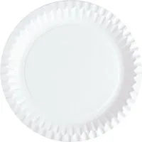 PAPSTAR Pappteller, (100 St), Ø 23 cm, Frischfaserkarton