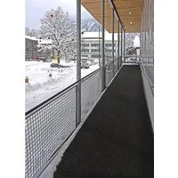 Ako Antirutschmatte AKO Sicherheitsmatte Rutschfest R13 Anthrazit 120x50cm