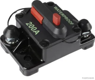HERTH&BUSS Sicherungsautomat, Anschluss oben, 42 V schwarz - 50295745