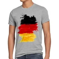 style3 T-Shirt Flagge Deutschland Fußball Sport Germany WM Fahne nationalmannschaft