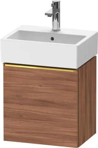 Duravit D-Neo Waschtischunterbau wandhängend Nussbaum Matt 434x322x440 mm - DE4217L34790000 DE4217L34790000