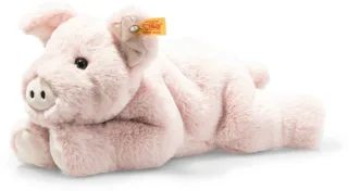 Steiff Piko Schwein 28cm in rosa, liegend