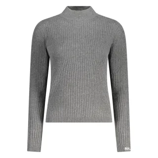 Pepe Jeans Grigio Baumwollpullover für Frauen