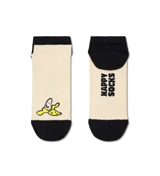 happy socks - Banana Low Sock Weiß - Gr. - 40