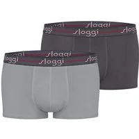 sloggi Retro Boxer Blue Start (2-St) Retroshorts, Vintage Boxer, Klassische Boxer