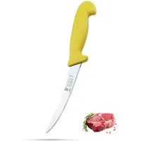 SMI Ausbeinmesser 6 Zoll Küchenmesser Solingen gebogen Metzgermesser Fleischmesser