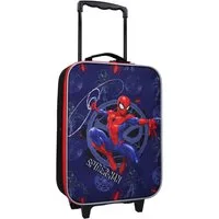 Spiderman Kinderkoffer Trolley Koffer Kindertrolley Trolly Marvel Spider Man, 12 Liter, Innen 40x30x10 cm, Außen 47x31x13 cm