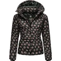 Ragwear Steppjacke Relive Remake Modische cropped Winter Kurzjacke