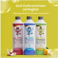 Mrs Shiny Wischroboter Mrs Shiny Excellente Wischroboter Reiniger (3er Duft-Set)