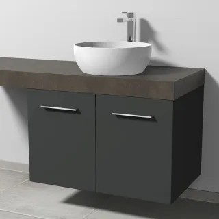 Sanipa Waschtischunterbau mit Türen 2morrow G33631B