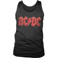 AC/DC T-Shirt Distressed Logo Tank Top