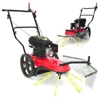 Apex Handkehrmaschine Kehrmaschine Radialbesen 700 Wildkrautbürste + 6Stahlbürsten, (1-St)