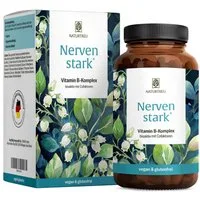 Naturtreu Nervenstark Kapseln, 1 er 120 St., 58.8 g, Durchdachte Entwicklung, Vegan, Laborgeprüft, Hochwertige Inhaltstoffe