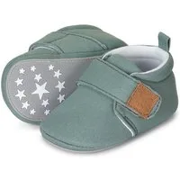 Sterntaler® Krabelschuhe uni Krabbelschuh (1-tlg) Krabbelschuhe Baby mit Klettverschluss und Anti-Rutsch-Sohle