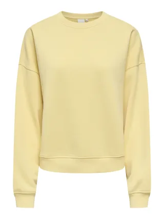 ONLY - ONLBEST L/S CREW NECK SWT NOOS Lemon Meringue - Gr. - S
