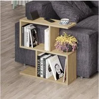 Decortie Beistelltisch Homemania, Modern Seite Ende Beistelltisch, Couchtisch, 60 x 19,5 x 60 cm