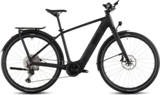 Cube Kathmandu Hybrid C:62 SLX 400X Wh E-Bike Diamant 28" liquidblack'n'bluedust 62 cm | Dienstrad-Leasing möglich