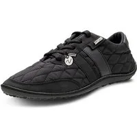 Leguano NIGHTSTEP Barfußschuh Schnürschuh mit Ziersteppung und Logo-Anhänger