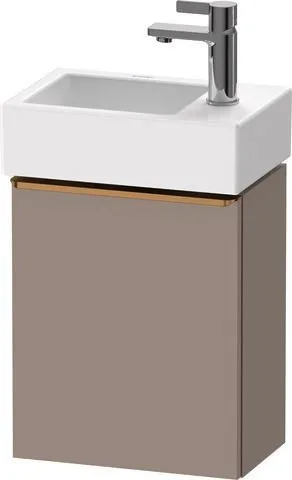 Duravit D-Neo Waschtischunterbau wandhängend Basalt Matt 364x222x440 mm - DE4218R04430000 DE4218R04430000