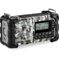 Sangean MMR-99 DAB+ Artic Camo Notfall/Kurbel/Solar Radio Radio