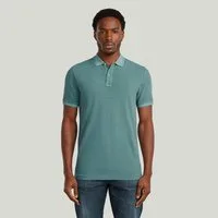 G-STAR Poloshirt Dunda Slim Fit Logostickerei auf der Brust