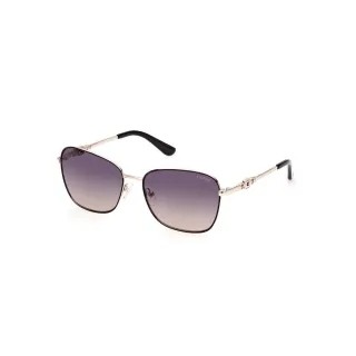 Goldene Metall-Sonnenbrille