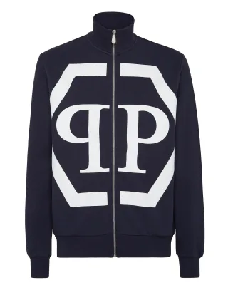 Sweatjacke Hexagon
