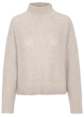 IN LINEA - Stehb. Pullover stone - Gr. - 36