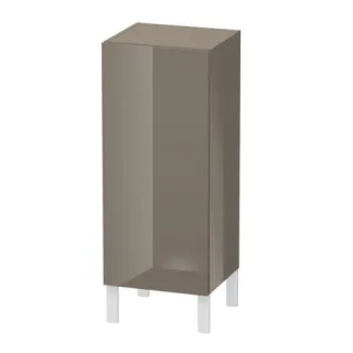 Duravit L-Cube Halbhochschrank Flanell Grau Hochglanz 250x200x600 mm - LC1189R8989 LC1189R8989